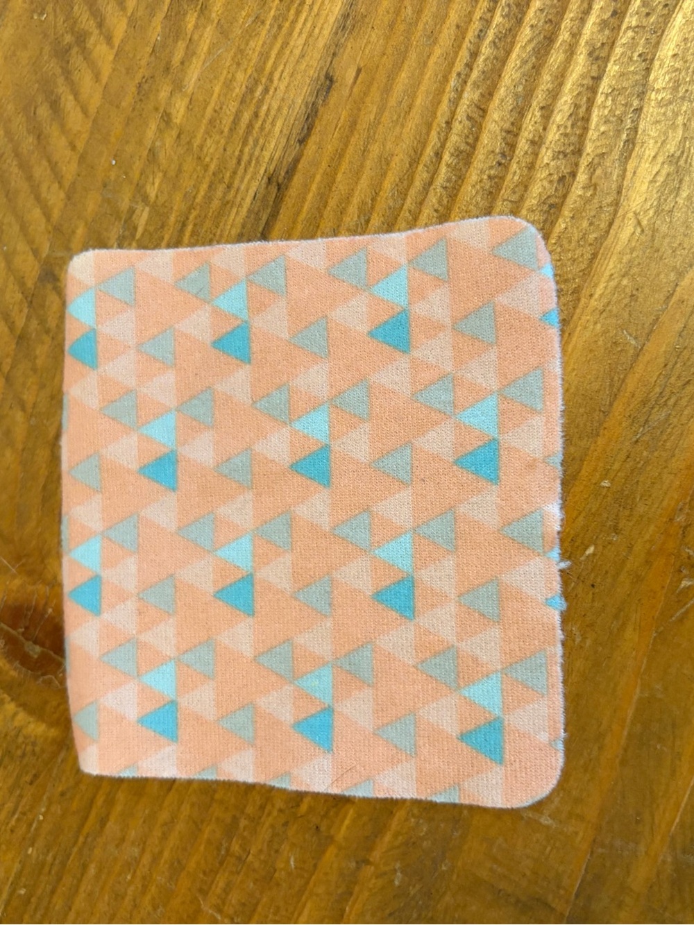 Fisher Price Little People Peach Baby Blanket For 2-3" Doll Loving Family as is